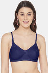 Tweens Single Layered Non Wired Full Coverage T-Shirt Bra - Navy Blue — thumbnail 1